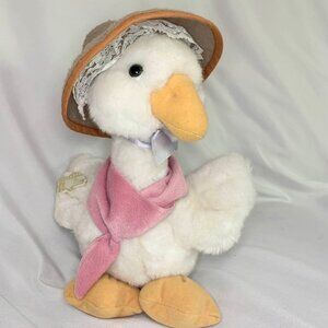Vintage 1988 Applause Mother Goose Plush 12” Rattle #15325 – Bonnet & Shawl